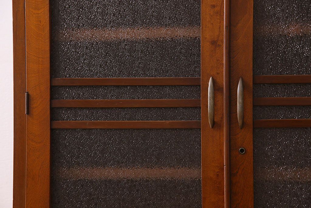 アンティーク家具　和製アンティーク　カバ材　本箱