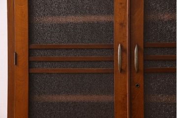 アンティーク家具　和製アンティーク　カバ材　本箱