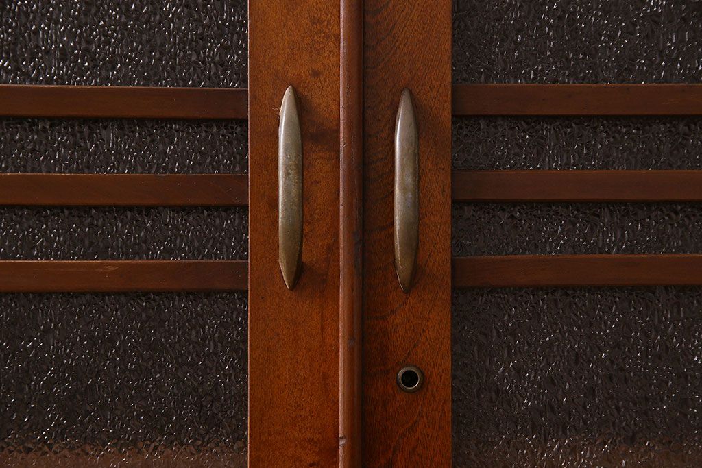 アンティーク家具　和製アンティーク　カバ材　本箱