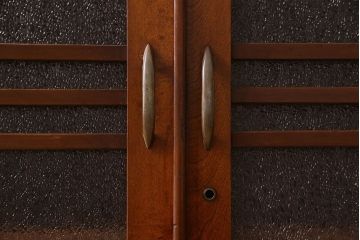 アンティーク家具　和製アンティーク　カバ材　本箱