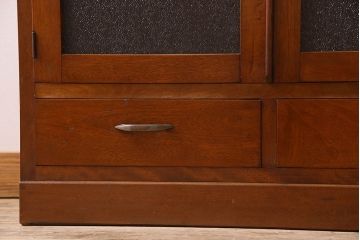 アンティーク家具　和製アンティーク　カバ材　本箱