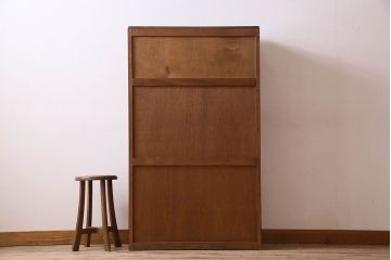 アンティーク家具　和製アンティーク　カバ材　本箱