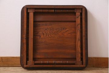 アンティーク家具　和製アンティーク　栓材　ちゃぶ台