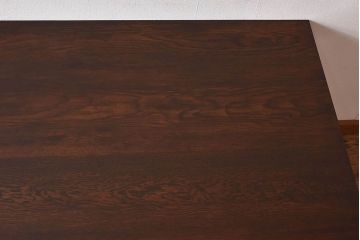 アンティーク家具　和製アンティーク　オーク材の特大作業台(ダイニングテーブル)