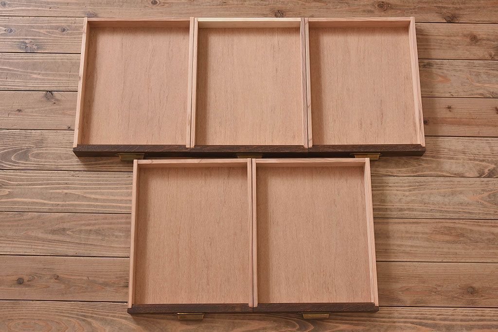 アンティーク家具　和製アンティーク　オーク材の特大作業台(ダイニングテーブル)