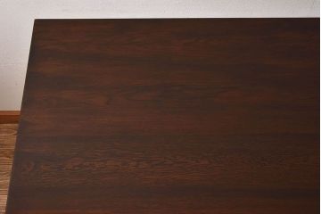 アンティーク家具　和製アンティーク　オーク材の特大作業台(ダイニングテーブル)