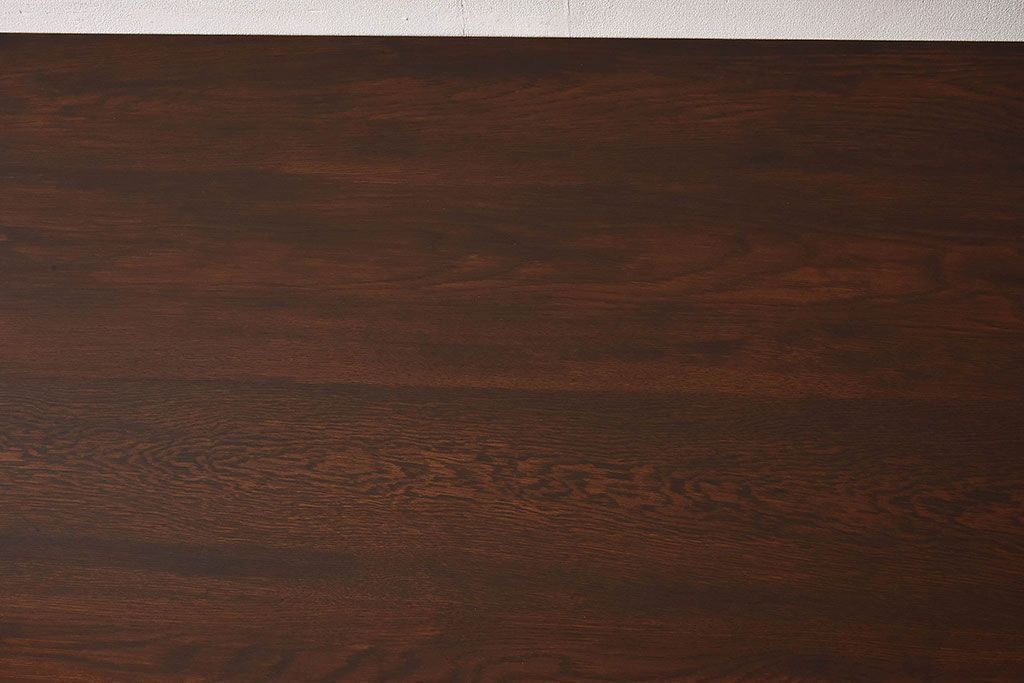 アンティーク家具　和製アンティーク　オーク材の特大作業台(ダイニングテーブル)