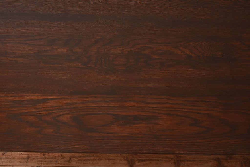 アンティーク家具　和製アンティーク　オーク材の特大作業台(ダイニングテーブル)