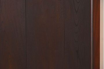 明治〜大正期　総欅材のアンティーク蔵戸(玄関戸)