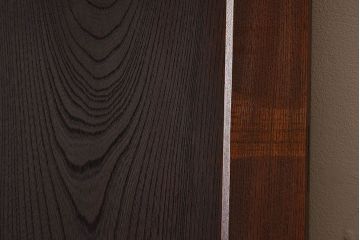 明治〜大正期　総欅材のアンティーク蔵戸(玄関戸)