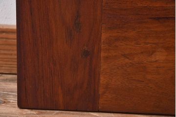 花梨無垢材　珍しいデザインのビンテージドア(扉、カリン)
