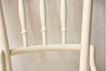アンティーク家具　1940年代　オリジナルペイント　アンティークのベントウッドチェア(1)
