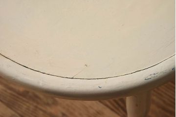 アンティーク家具　1940年代　オリジナルペイント　アンティークのベントウッドチェア(1)
