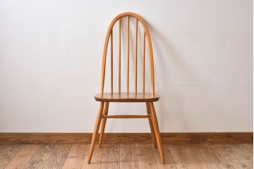 ヴィンテージ家具　ERCOL(アーコール)　英国ビンテージのシンプルなチェア(1)