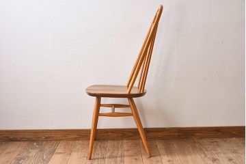 ヴィンテージ家具　ERCOL(アーコール)　英国ビンテージのシンプルなチェア(1)