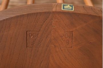 ヴィンテージ家具　ERCOL(アーコール)　英国ビンテージのシンプルなチェア(1)