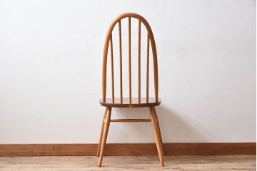 ヴィンテージ家具　ERCOL(アーコール)　英国ビンテージのシンプルなチェア(1)