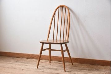 ヴィンテージ家具　ERCOL(アーコール)　英国ビンテージのシンプルなチェア(2)
