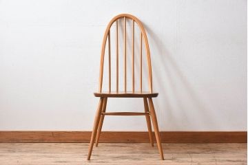 ヴィンテージ家具　ERCOL(アーコール)　英国ビンテージのシンプルなチェア(2)