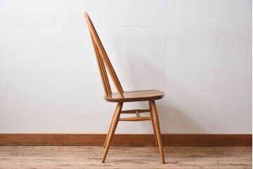 ヴィンテージ家具　ERCOL(アーコール)　英国ビンテージのシンプルなチェア(2)
