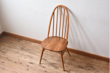 ヴィンテージ家具　ERCOL(アーコール)　英国ビンテージのシンプルなチェア(2)