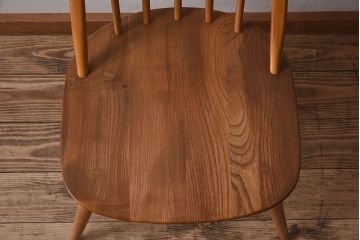 ヴィンテージ家具　ERCOL(アーコール)　英国ビンテージのシンプルなチェア(2)
