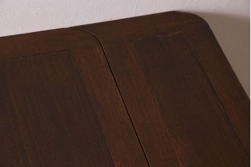 アンティーク家具　イギリスアンティーク　オーク材　ドローリーフテーブル(エクステンションテーブル)