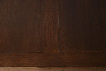 アンティーク家具　イギリスアンティーク　オーク材　ドローリーフテーブル(エクステンションテーブル)