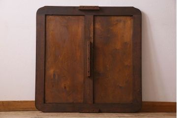 アンティーク家具　イギリスアンティーク　オーク材　ドローリーフテーブル(エクステンションテーブル)