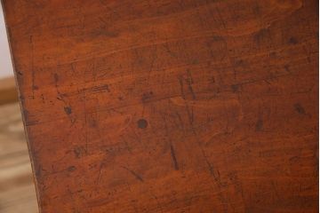 アンティーク家具　大正〜昭和期　ヒノキ材のシンプルな作業台(テーブル)