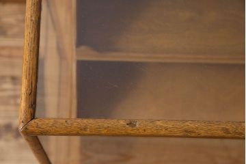 アンティーク家具　1960年頃　イギリスアンティーク　おしゃれなシャツケース(ガラスケース、ショーケース)
