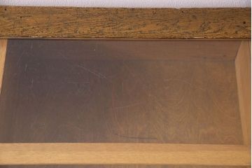 アンティーク家具　1960年頃　イギリスアンティーク　おしゃれなシャツケース(ガラスケース、ショーケース)