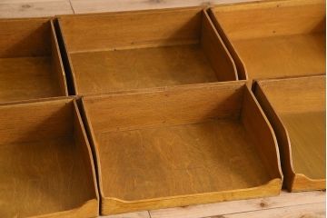 アンティーク家具　1960年頃　イギリスアンティーク　おしゃれなシャツケース(ガラスケース、ショーケース)