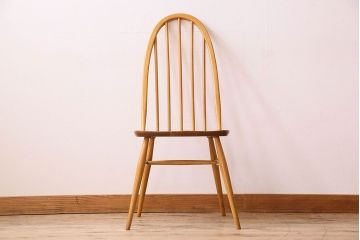 ヴィンテージ家具　ERCOL(アーコール)　英国ビンテージのシンプルなチェア(3)
