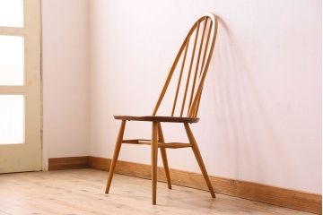 ヴィンテージ家具　ERCOL(アーコール)　英国ビンテージのシンプルなチェア(3)