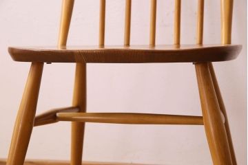 ヴィンテージ家具　ERCOL(アーコール)　英国ビンテージのシンプルなチェア(3)
