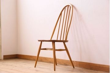 ヴィンテージ家具　ERCOL(アーコール)　英国ビンテージのシンプルなチェア