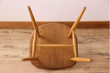 ヴィンテージ家具　ERCOL(アーコール)　英国ビンテージのシンプルなチェア