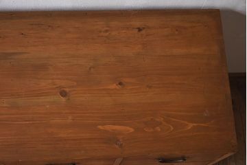 アンティーク家具　和製アンティーク　檜材製12杯引き出し(ドロワー、チェスト)(2)