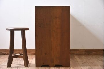 アンティーク家具　和製アンティーク　檜材製12杯引き出し(ドロワー、チェスト)(2)