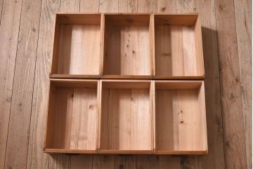 アンティーク家具　和製アンティーク　檜材製12杯引き出し(ドロワー、チェスト)(2)