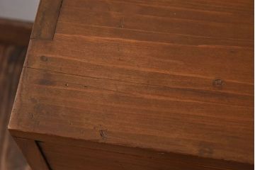 アンティーク家具　和製アンティーク　檜材製12杯引き出し(ドロワー、チェスト)(2)