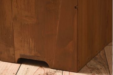 アンティーク家具　和製アンティーク　檜材製12杯引き出し(ドロワー、チェスト)(2)