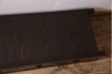 アンティーク家具　和製アンティーク　六尺　水屋箪笥ローボード(テレビ台、キャビネット、収納棚)