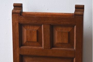アンティーク家具　イギリスアンティーク　珍しいデザインのクッションチェア(椅子)(2)