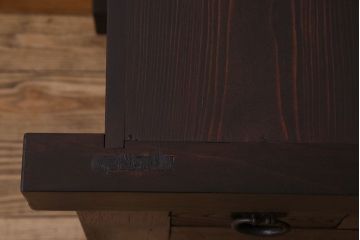 アンティーク家具　明治期　六尺　水屋箪笥ローボード(サイドボード、テレビ台、キャビネット、収納棚)