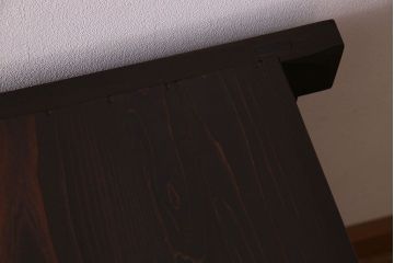 アンティーク家具　明治期　六尺　水屋箪笥ローボード(サイドボード、テレビ台、キャビネット、収納棚)