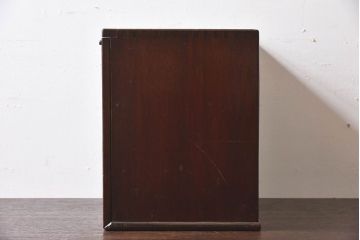 アンティーク家具　アンティーク　歯医者さんの古い往診箱(小引き出し、裁縫箱)