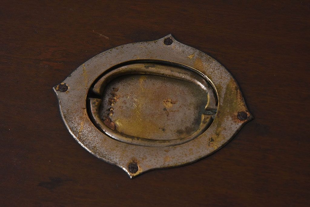 アンティーク家具　アンティーク　歯医者さんの古い往診箱(小引き出し、裁縫箱)