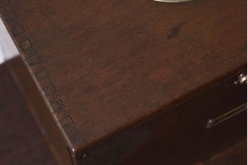 アンティーク家具　アンティーク　歯医者さんの古い往診箱(小引き出し、裁縫箱)